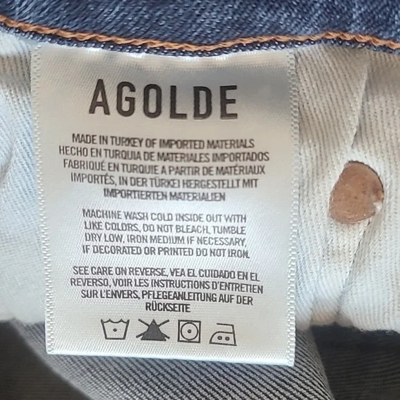 Agolde Sophie High Rise Crop - Picture 15 of 16